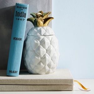 West Elm Pineapple Candle